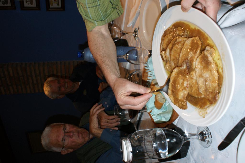Fred en Ton en vlees, veel vlees
